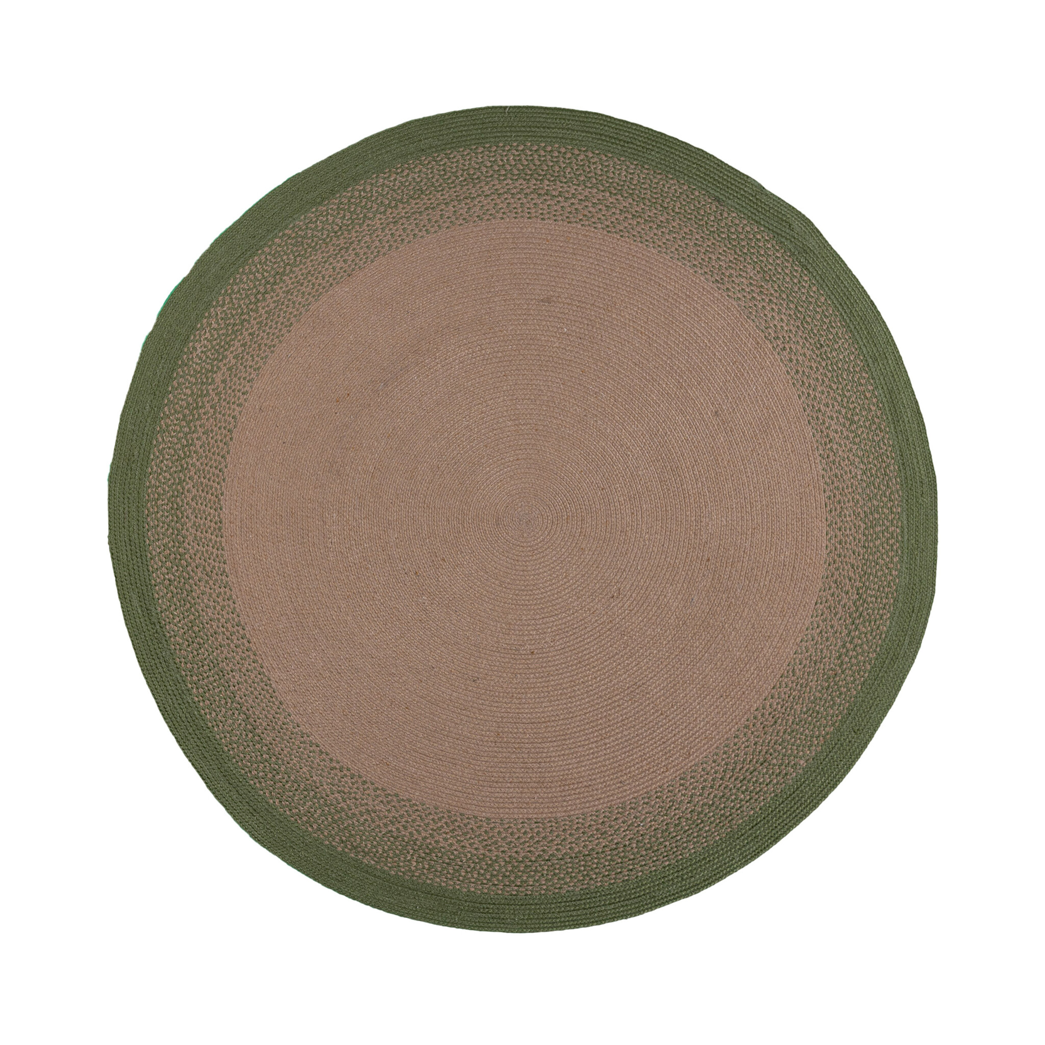 Tapis d'intérieur et d'extérieur rond - Florence Vert - sfeer