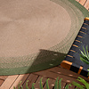 Tapis d'intérieur et d'extérieur rond - Florence Vert - thumbnail 2