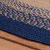 Tapis d'intérieur et d'extérieur rond - Florence Bleu - thumbnail 5