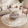 Tapis rond vintage - Lago Jaune - thumbnail