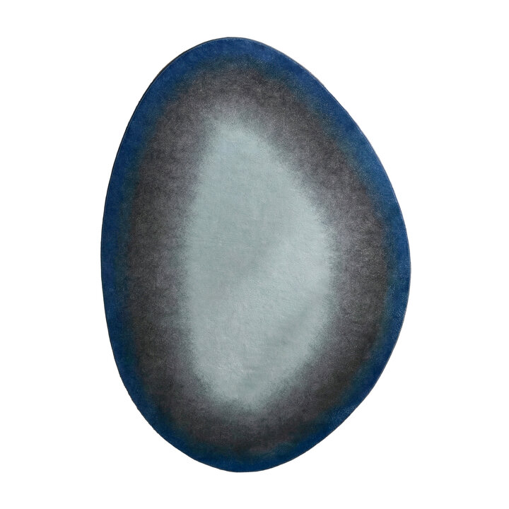 Tapis irrégulier – Mellow Bleu