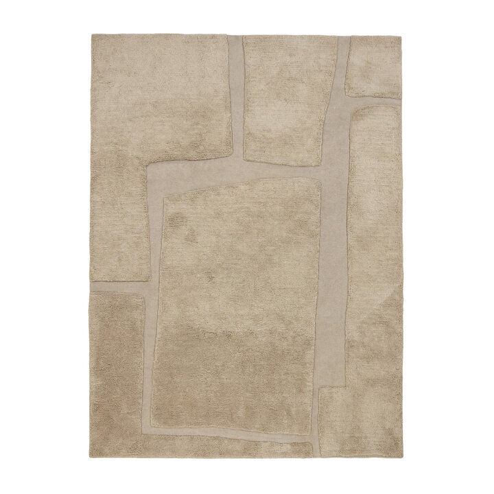 Tapis en laine – Judith Pebble Greige