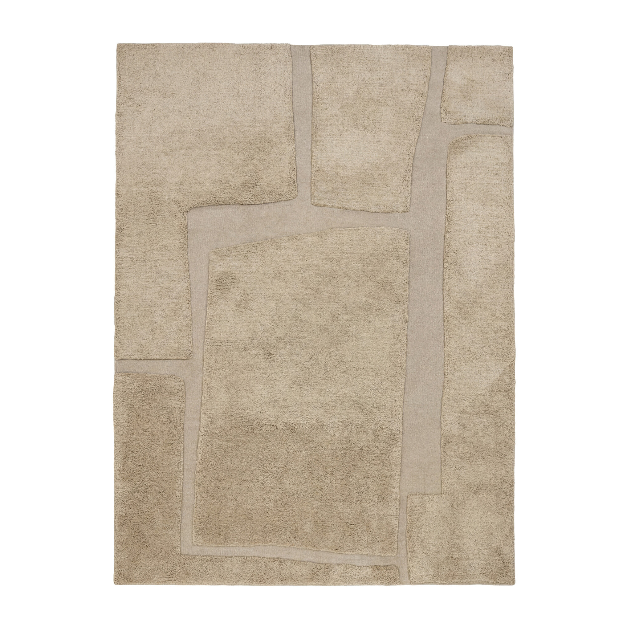 Tapis en laine – Judith Pebble Greige - sfeer