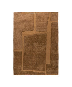 Tapis en laine – Judith Pebble Marron