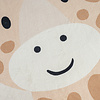 Tapis de jeu rond lavable pour enfants – Sammy Girafe Beige - thumbnail 3