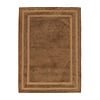 Tapis en laine – Judith Border Marron - thumbnail 1