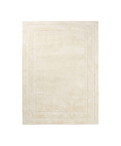 Tapis en laine – Judith Border Crème