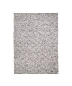 Tapis en laine tressée - Knit Gris
