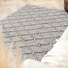 Tapis en laine tressée - Knit Gris - thumbnail 5