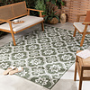 Tapis d’extérieur – Rio Flower Vert - thumbnail