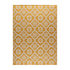 Tapis d’extérieur – Rio Flower Jaune - thumbnail 1
