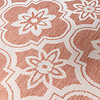 Tapis d’extérieur rond – Rio Flower Rose - thumbnail 3