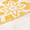 Tapis d’extérieur rond – Rio Flower Jaune - thumbnail 5