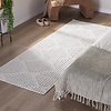 Tapis de couloir – Hidde 3D Lines Blanc - thumbnail