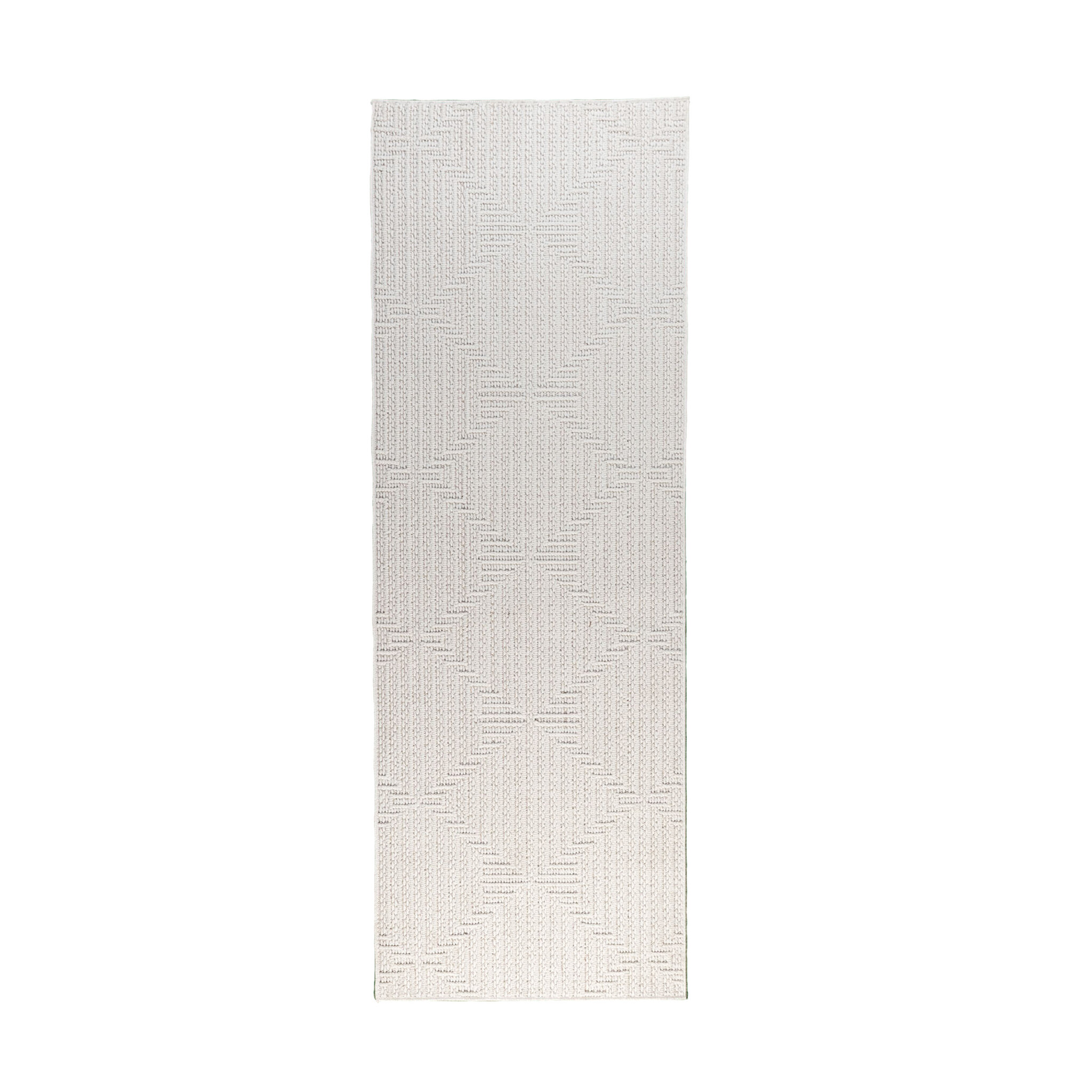 Tapis de couloir – Hidde 3D Lines Blanc - sfeer