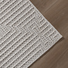 Tapis de couloir – Hidde 3D Lines Blanc - thumbnail 2