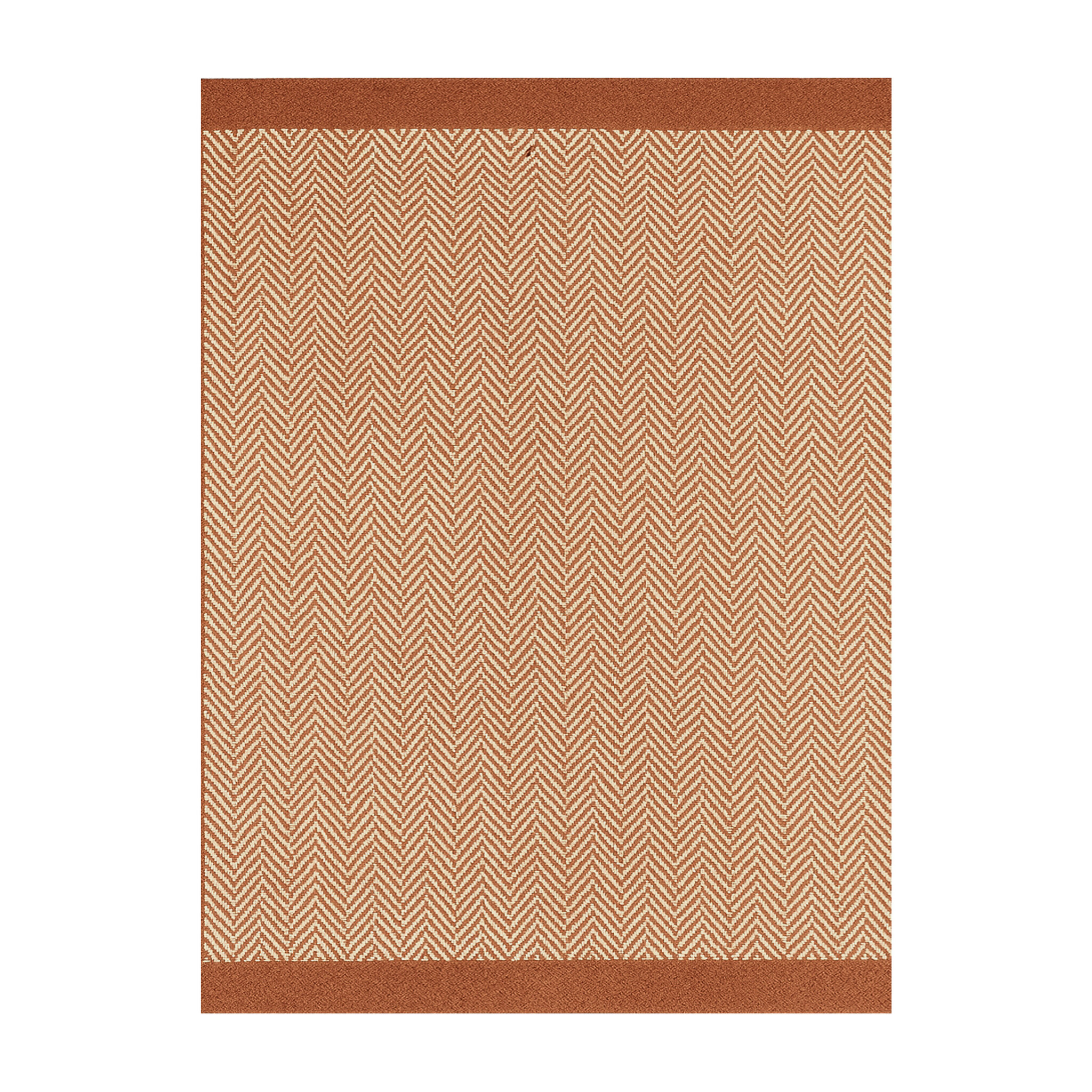 Tapis en laine – Zula Terracotta - sfeer