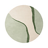 Tapis rond en laine – Vienna Vert - thumbnail 1