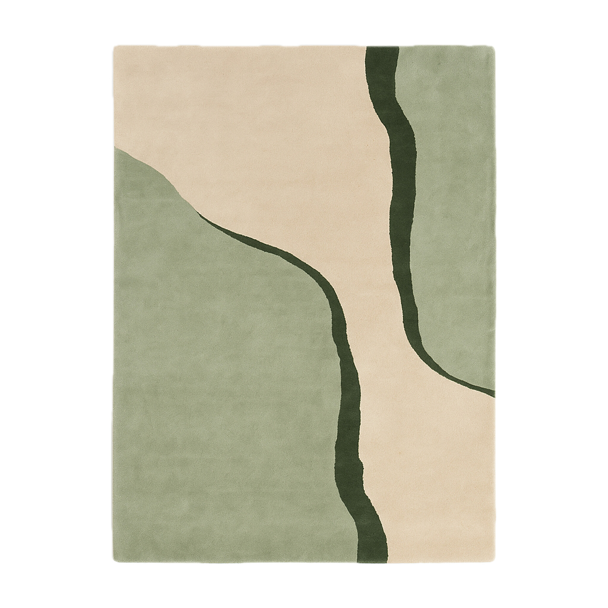 Tapis en laine – Vienna Vert - sfeer