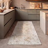 Tapis de couloir lavable - Domingo Oriental Beige - thumbnail