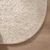 Tapis Rond Fluffy – Bobby Blanc - thumbnail 4