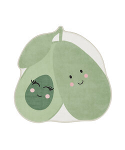 Tapis pour enfants lavable – Berry Avocat Vert