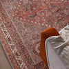 Tapis oriental – Liva Médaillon Terracotta - thumbnail 3