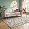 Tapis vintage - Imagine Oriental Vert - thumbnail