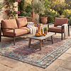 Tapis d'intérieur et d'extérieur - kairo Medallion Bordeaux - thumbnail
