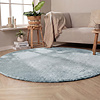 Tapis rond lavable - Clean Bleu Clair - thumbnail
