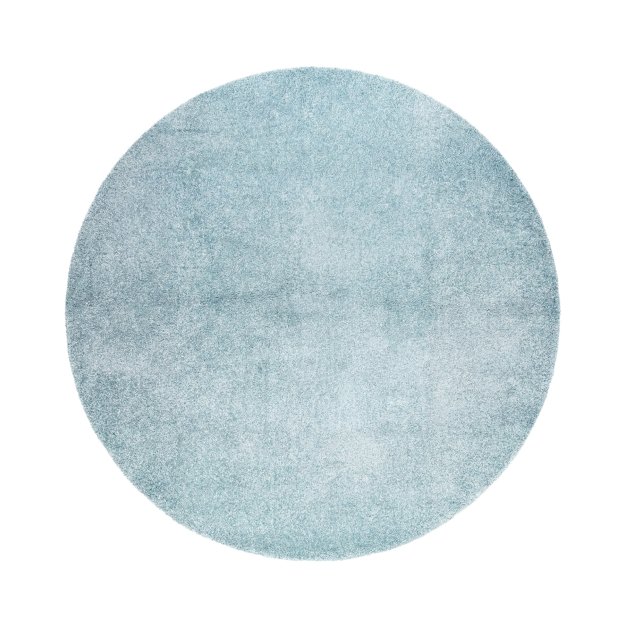 Tapis rond lavable - Clean Bleu Clair - sfeer
