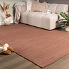 Tapis en laine – Reno Marron - thumbnail