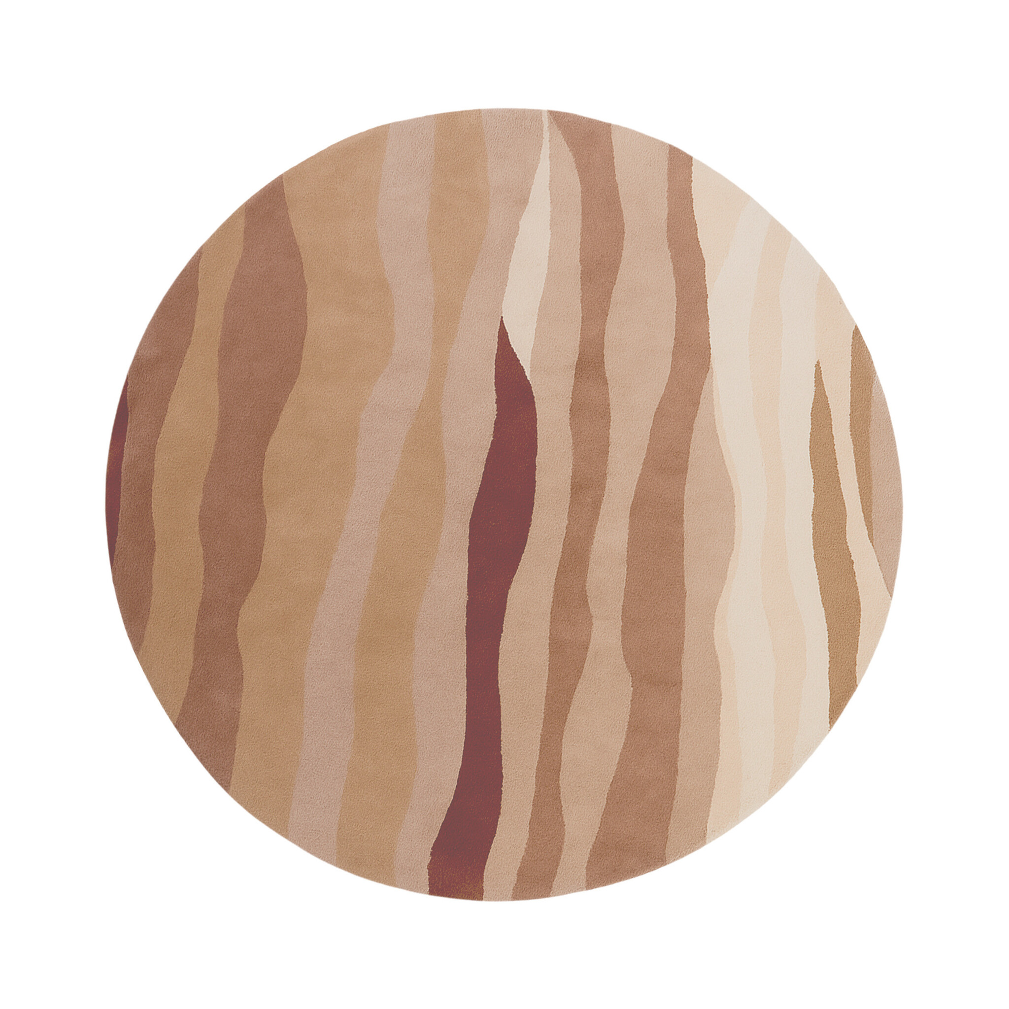 Tapis rond en laine – Liora Rose - sfeer