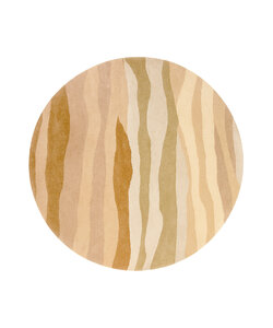 Tapis rond en laine – Liora Beige