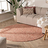Tapis rond en laine - Feline Terracotta - thumbnail