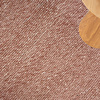 Tapis rond en laine - Feline Terracotta - thumbnail 3
