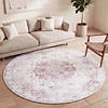 Tapis rond vintage - Lago Rose - thumbnail