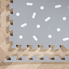 Tapis Puzzle en Mousse – Alfie Sprinkles Gris - thumbnail 6