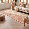 Tapis de couloir vintage - Spring Medallion terra/Crème - thumbnail