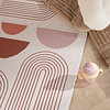 Tapis Puzzle en Mousse – Alfie Arches Crème/Multicolore - thumbnail 2