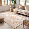 Tapis vintage - Spring Ethnic Crème/Terracotta - thumbnail