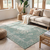 Tapis vintage - Spring Ethnic Vert/Crème - thumbnail