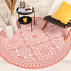 Tapis d'extérieur rond - Summer Oriental Rose - thumbnail 3