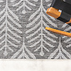 Tapis d'extérieur - Summer Leaves Gris - thumbnail 3