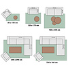 Tapis à poils longs - Glazy Gris Clair - thumbnail 6