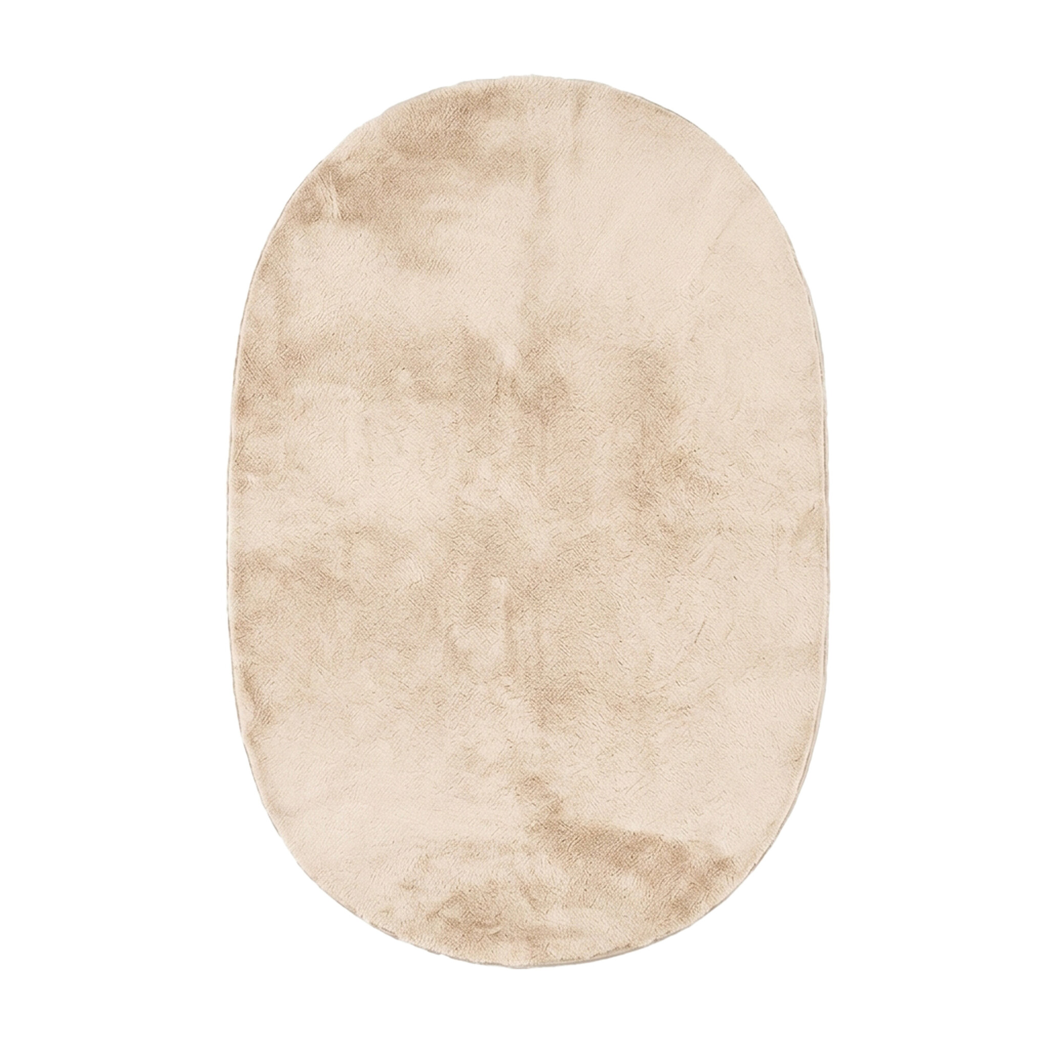 Tapis ovale à poils courts – Cozy Crème - sfeer