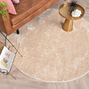 Tapis rond à poils longs - Glazy Crème - thumbnail 3