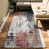 Tapis de couloir lavable - Domingo Grunge terra/Crème - thumbnail