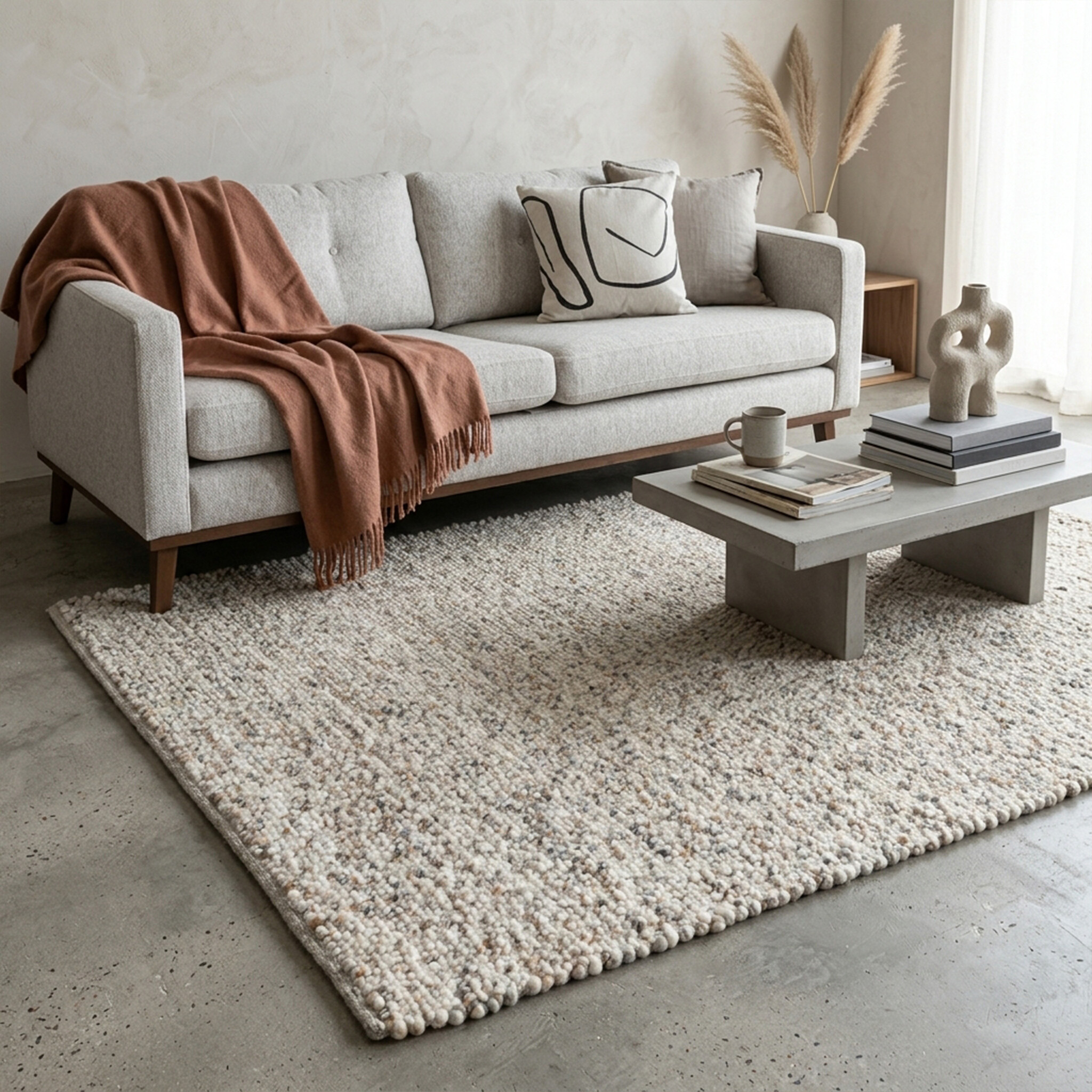 Tapis en laine - Oliver Beige