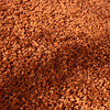 Tapis rond à poils longs – Wish Terracotta - thumbnail 4